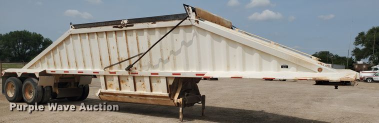 image for item DD0357 1999 CPS bottom dump trailer