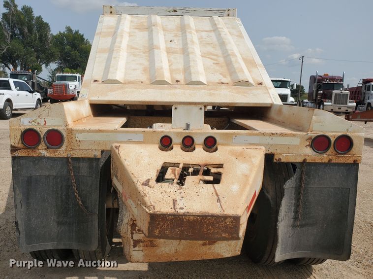 image for item DD0357 1999 CPS bottom dump trailer