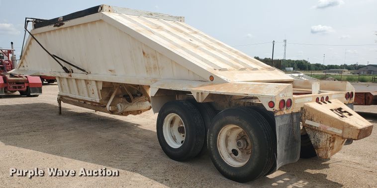image for item DD0357 1999 CPS bottom dump trailer
