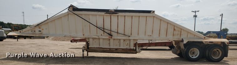 image for item DD0357 1999 CPS bottom dump trailer