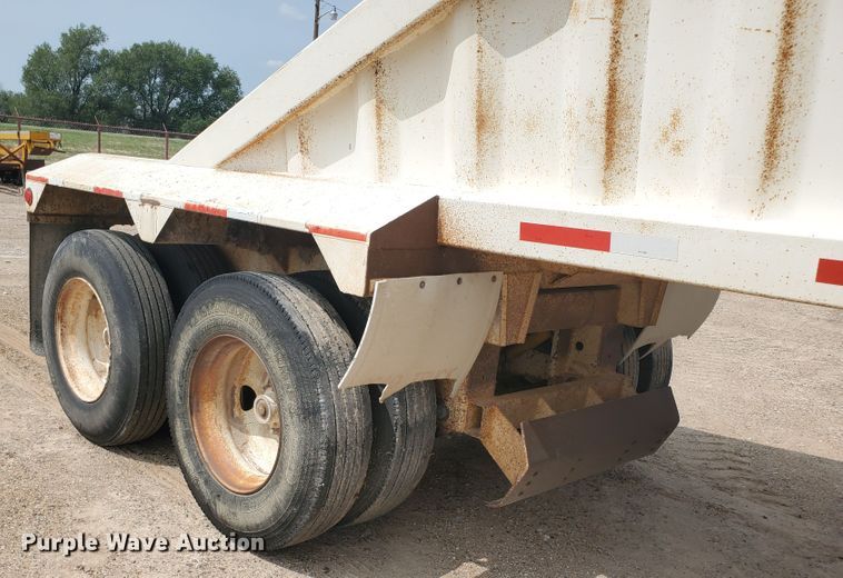 image for item DD0357 1999 CPS bottom dump trailer