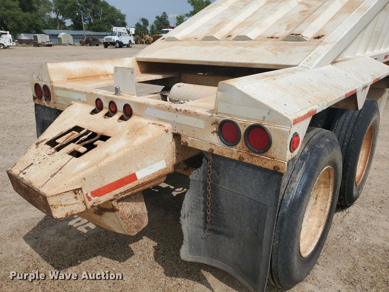 image for item DD0357 1999 CPS bottom dump trailer