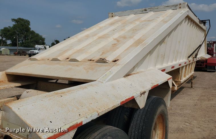 image for item DD0357 1999 CPS bottom dump trailer
