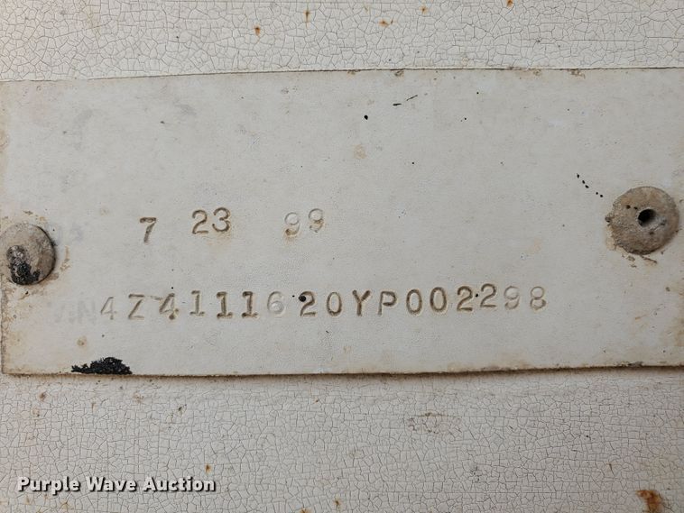 image for item DD0357 1999 CPS bottom dump trailer