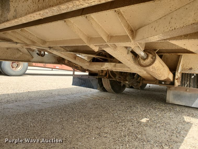 image for item DD0358 1981 Schwartz PFD-SD drop deck equipment trailer