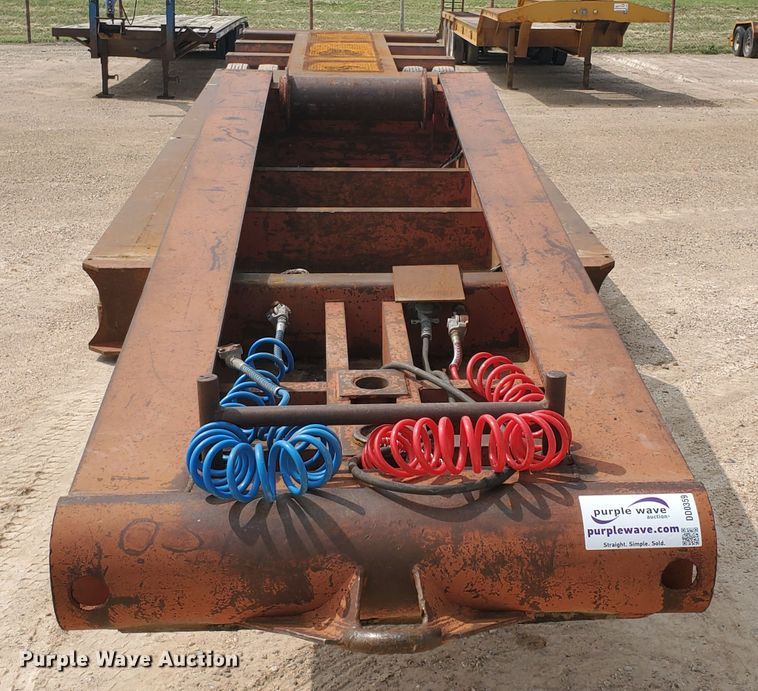 image for item DD0359 1984 Load Craft L3-50-S oilfield trailer