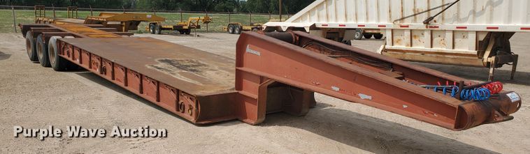 image for item DD0359 1984 Load Craft L3-50-S oilfield trailer