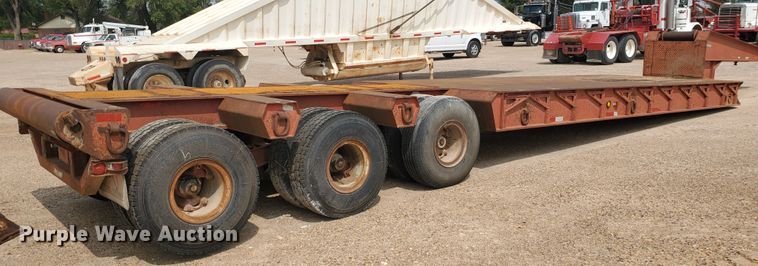 image for item DD0359 1984 Load Craft L3-50-S oilfield trailer