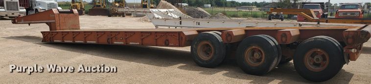 image for item DD0359 1984 Load Craft L3-50-S oilfield trailer