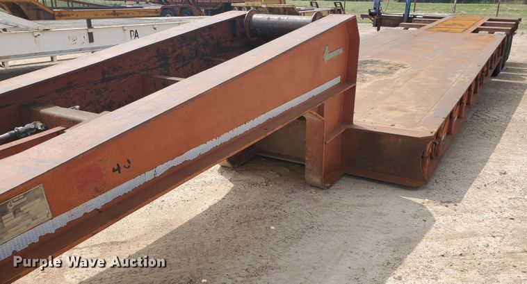 image for item DD0359 1984 Load Craft L3-50-S oilfield trailer