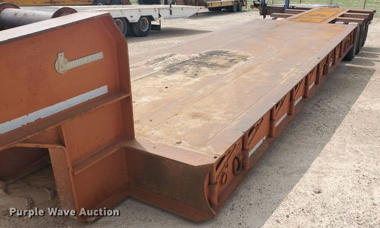 image for item DD0359 1984 Load Craft L3-50-S oilfield trailer