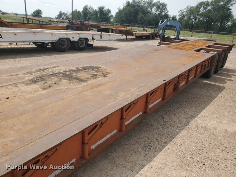 image for item DD0359 1984 Load Craft L3-50-S oilfield trailer