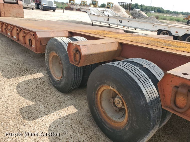 image for item DD0359 1984 Load Craft L3-50-S oilfield trailer