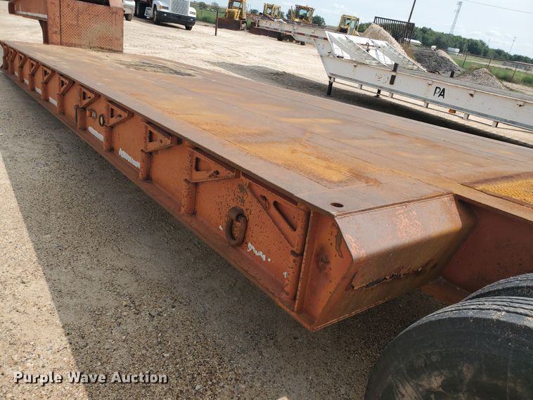 image for item DD0359 1984 Load Craft L3-50-S oilfield trailer