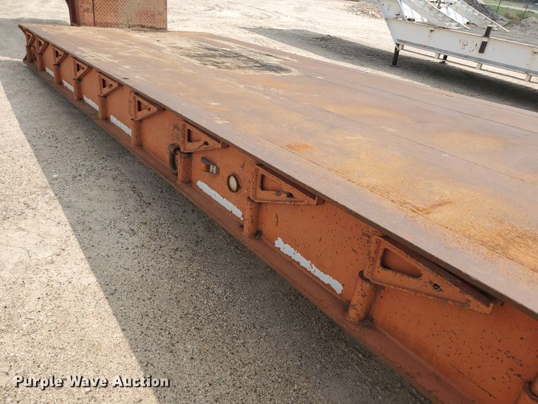 image for item DD0359 1984 Load Craft L3-50-S oilfield trailer