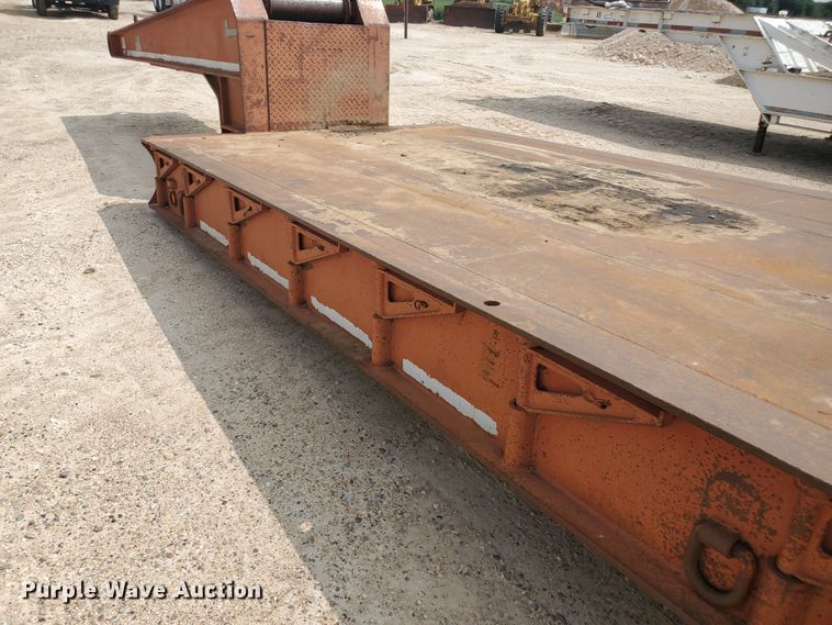 image for item DD0359 1984 Load Craft L3-50-S oilfield trailer