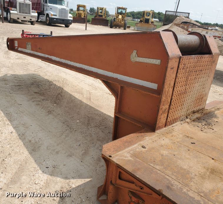 image for item DD0359 1984 Load Craft L3-50-S oilfield trailer