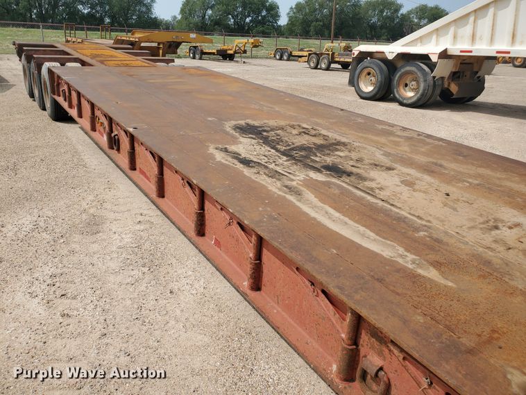 image for item DD0359 1984 Load Craft L3-50-S oilfield trailer