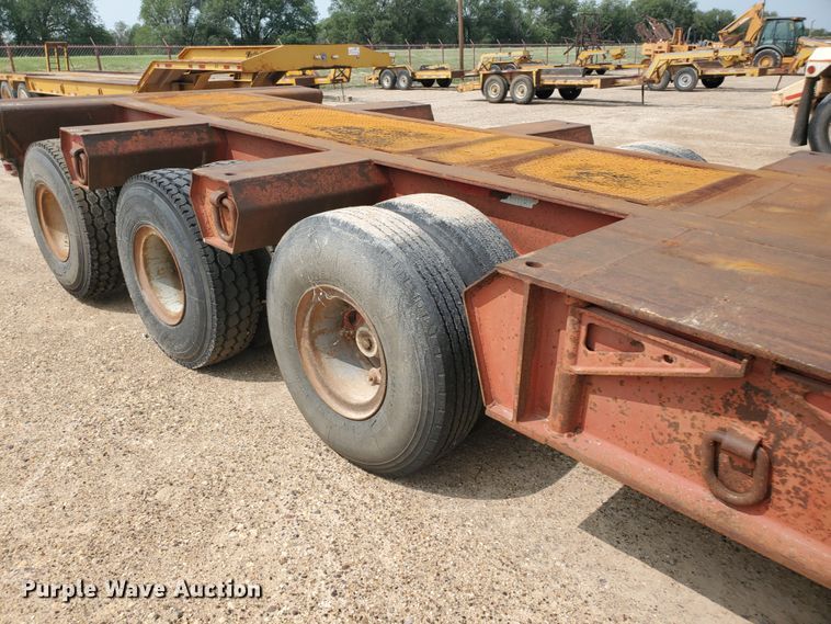 image for item DD0359 1984 Load Craft L3-50-S oilfield trailer