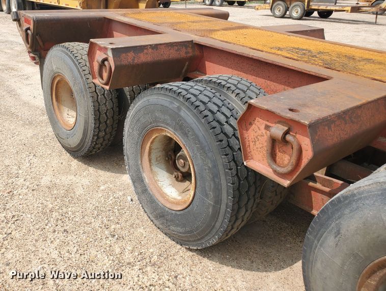 image for item DD0359 1984 Load Craft L3-50-S oilfield trailer