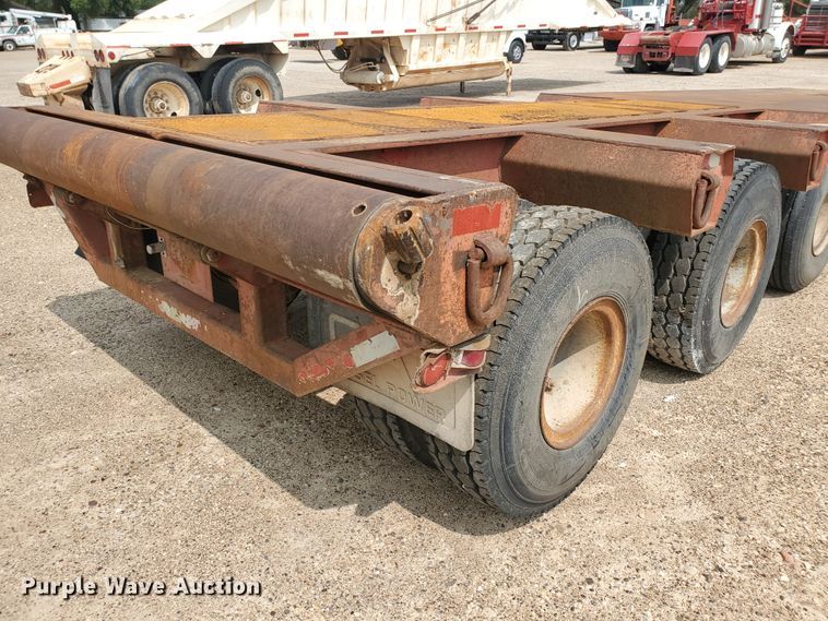 image for item DD0359 1984 Load Craft L3-50-S oilfield trailer