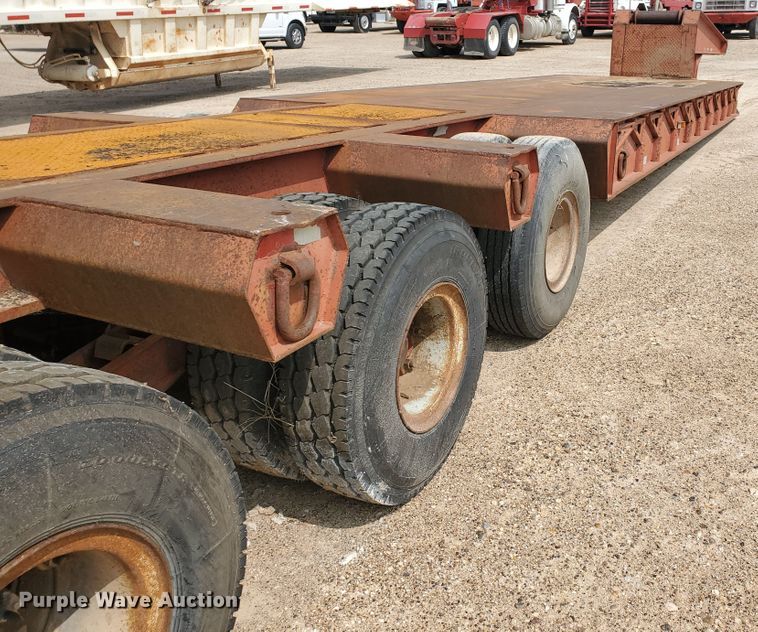 image for item DD0359 1984 Load Craft L3-50-S oilfield trailer