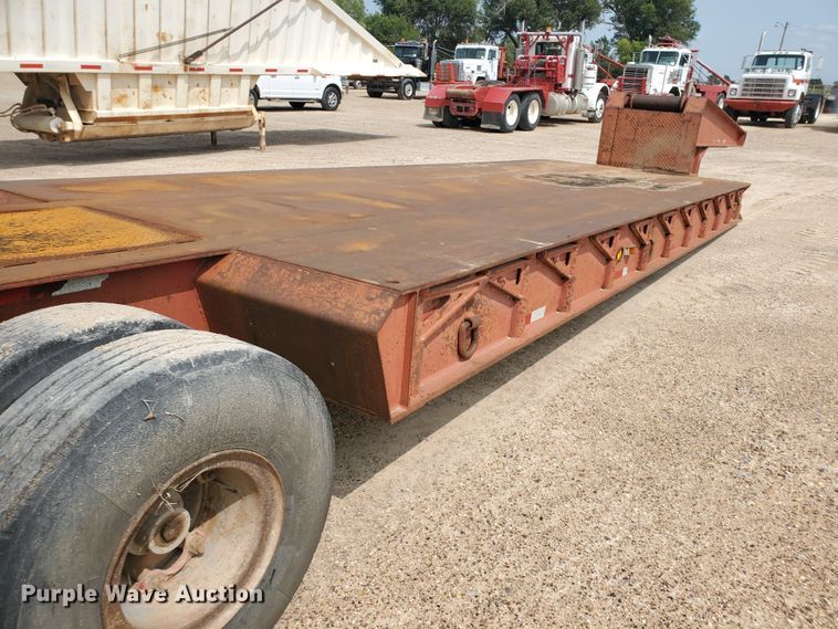 image for item DD0359 1984 Load Craft L3-50-S oilfield trailer