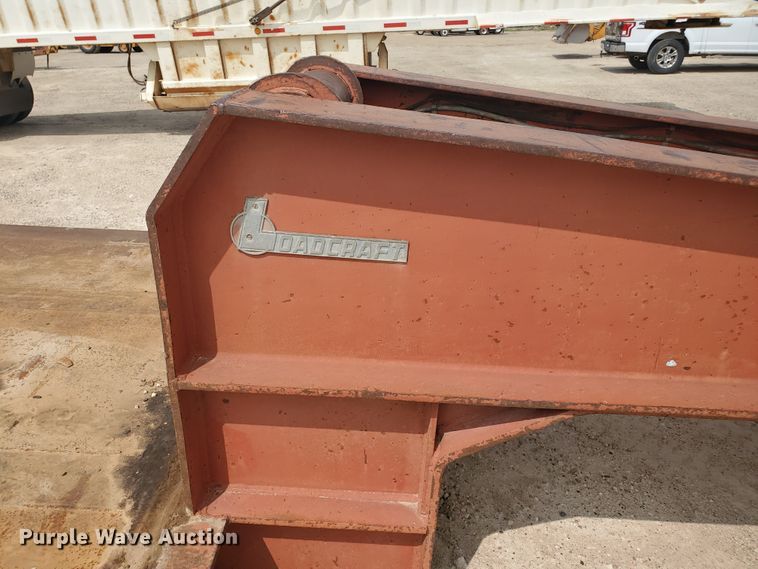 image for item DD0359 1984 Load Craft L3-50-S oilfield trailer