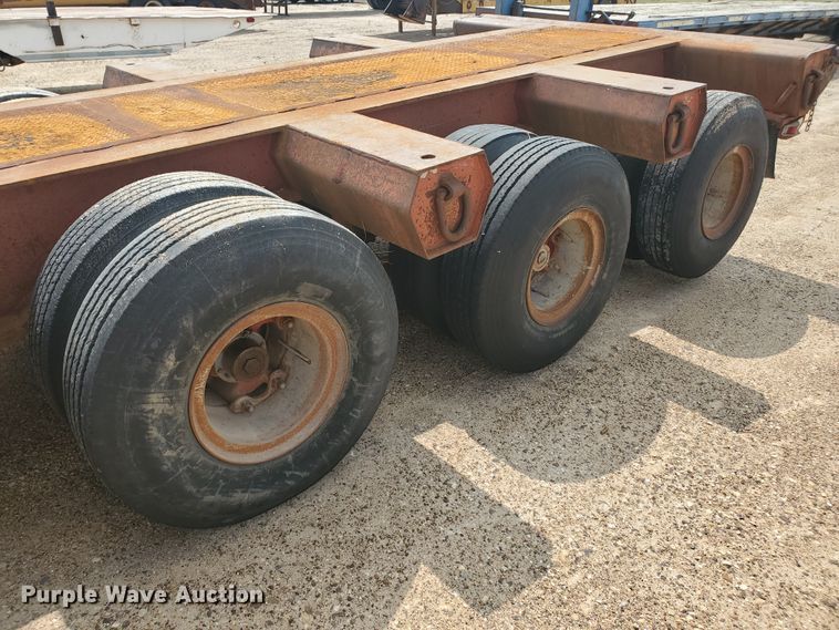 image for item DD0359 1984 Load Craft L3-50-S oilfield trailer