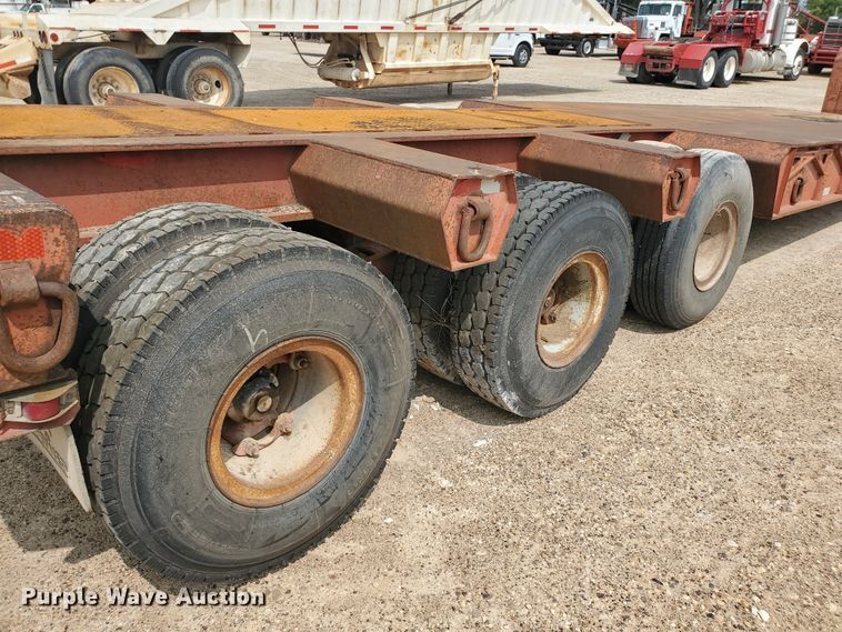 image for item DD0359 1984 Load Craft L3-50-S oilfield trailer