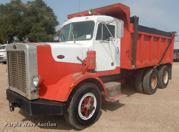 image for item DD0361 1978 Peterbilt 359S  dump truck