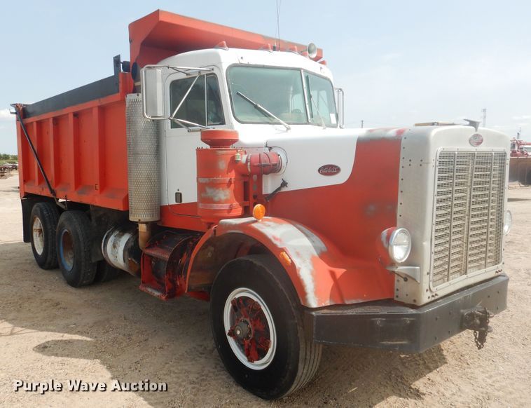 image for item DD0361 1978 Peterbilt 359S  dump truck