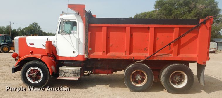 image for item DD0361 1978 Peterbilt 359S  dump truck