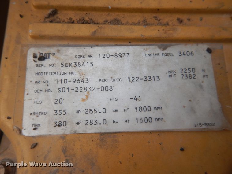 image for item DD0362 1995 Freightliner FLD  dump truck