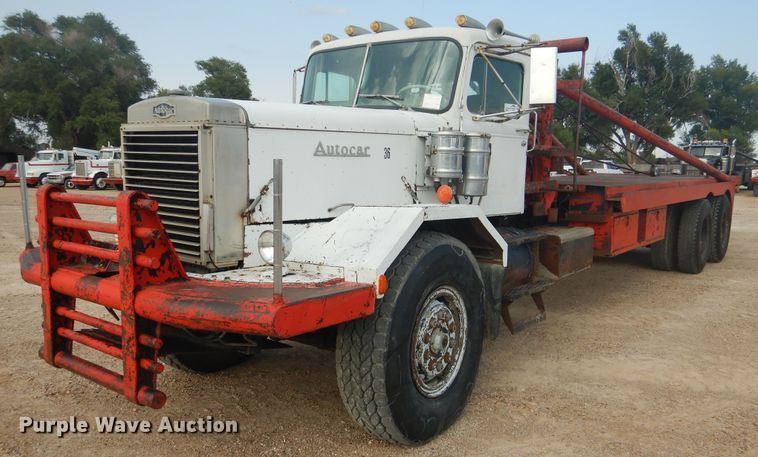 image for item DD0365 1973 Autocar DC10364B  winch truck