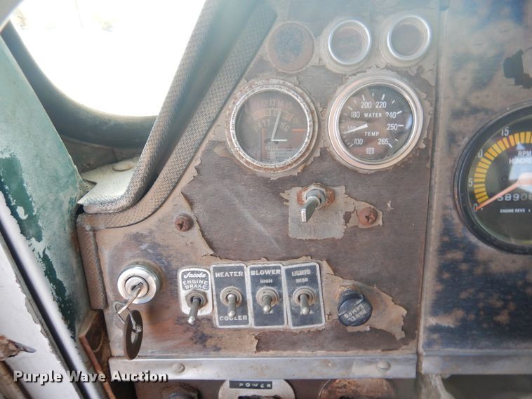 image for item DD0365 1973 Autocar DC10364B  winch truck