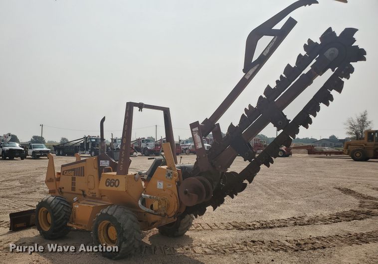 image for item DF5734 1992 Case 660  trencher