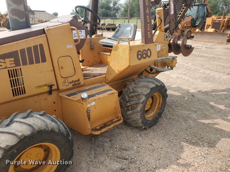 image for item DF5734 1992 Case 660  trencher