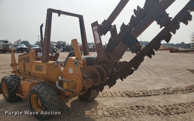 image for item DF5734 1992 Case 660  trencher