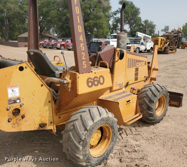 image for item DF5734 1992 Case 660  trencher