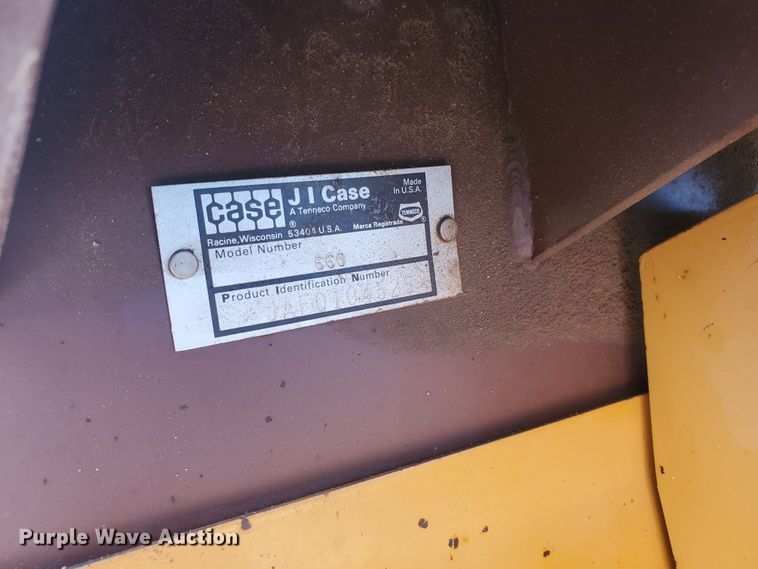 image for item DF5734 1992 Case 660  trencher