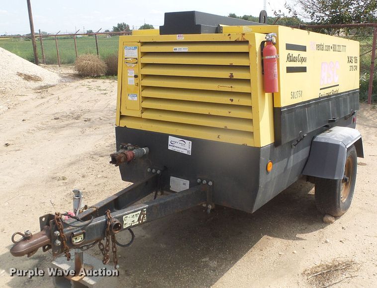 image for item DF5738 2005 Atlas Copco XAS186  air compressor