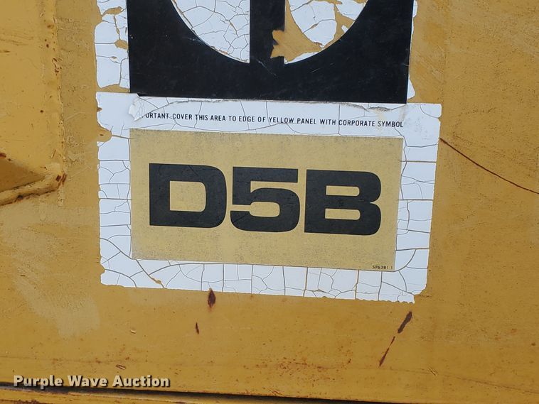 image for item DF5742 1978 Caterpillar D5B  dozer