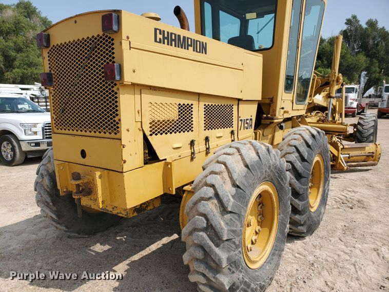 image for item DF5755 1984 Champion 715A  motor grader
