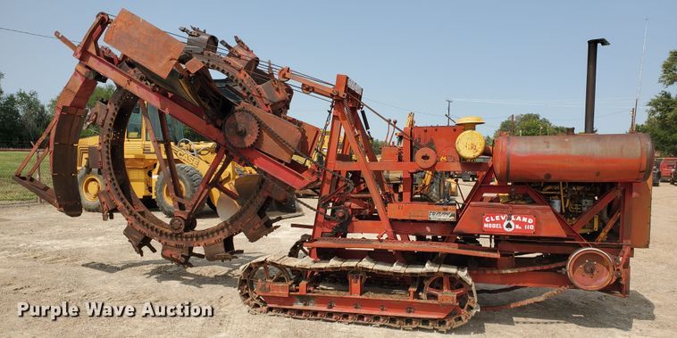 image for item DF5756 Cleveland 110  bucket wheel trencher