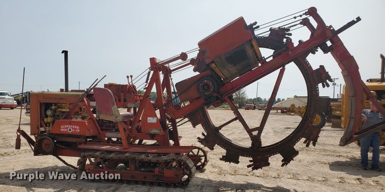 image for item DF5756 Cleveland 110  bucket wheel trencher