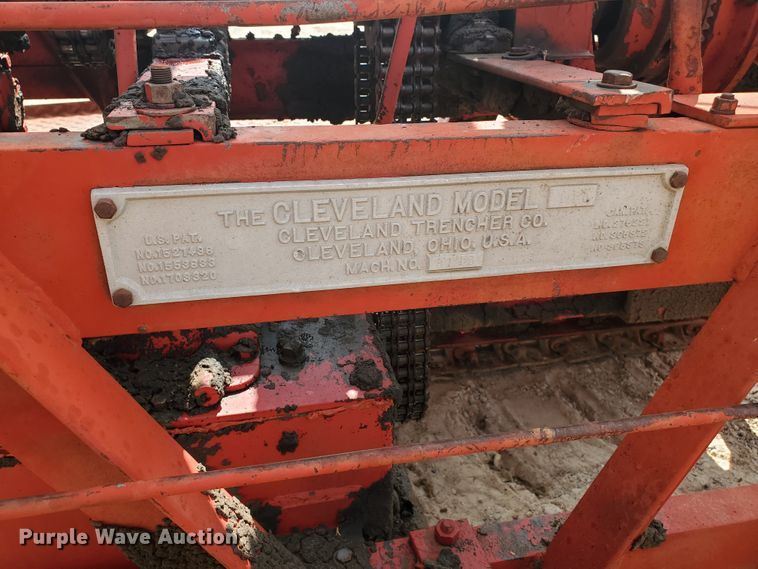 image for item DF5756 Cleveland 110  bucket wheel trencher