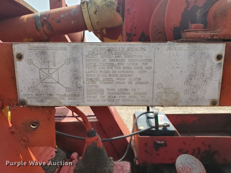 image for item DF5756 Cleveland 110  bucket wheel trencher