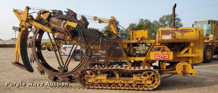 image for item DJ1074 Cleveland J36  bucket wheel trencher