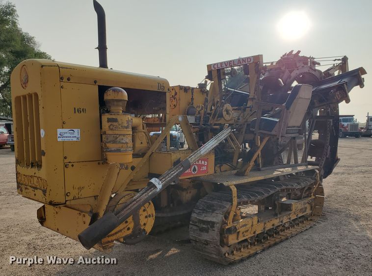 image for item DJ1074 Cleveland J36  bucket wheel trencher